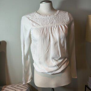 White Lace Blouse
